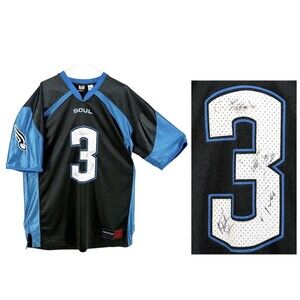 Jon Bon Jovi Richie Sambora Signed Philadelphia Soul Jersey Beckett COA Band